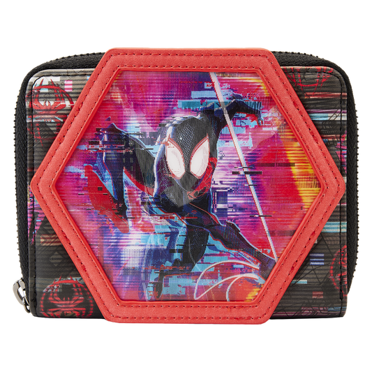 Across the Spider-Verse Lenticular Zip Around Wallet