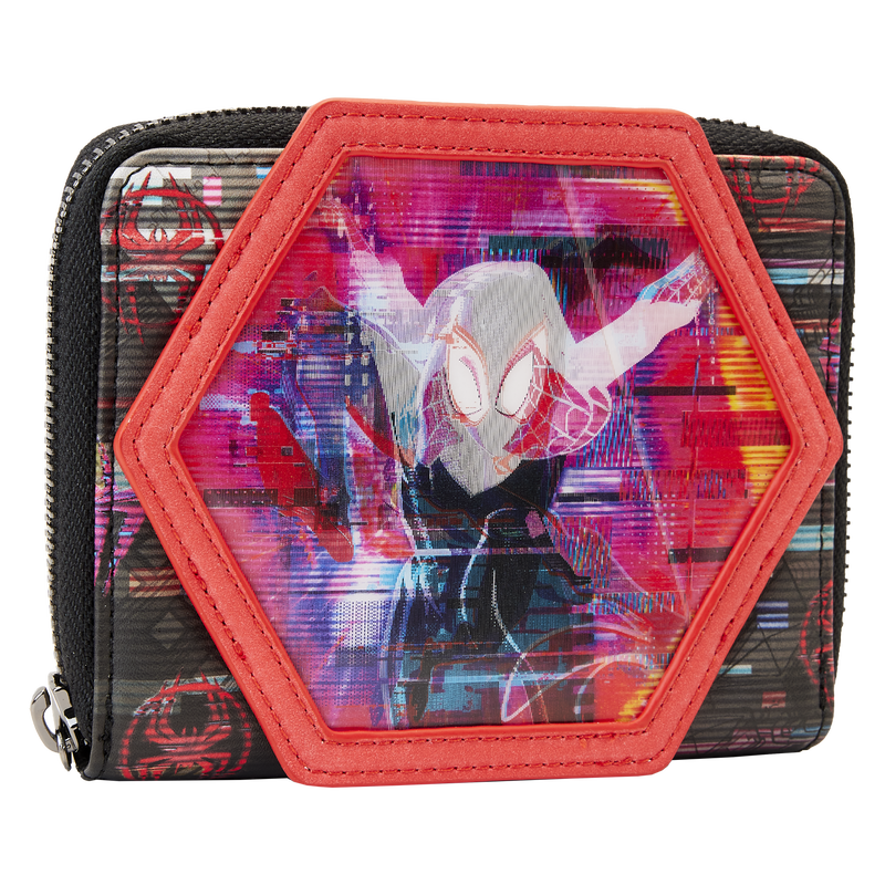 Across the Spider-Verse Lenticular Zip Around Wallet