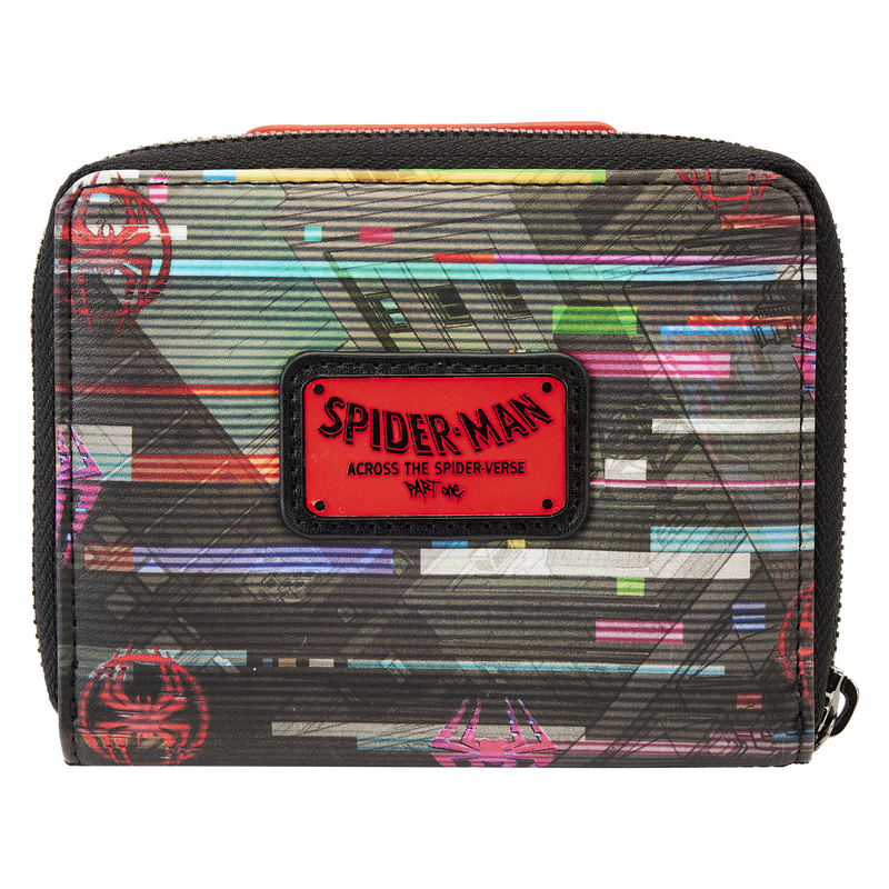 Across the Spider-Verse Lenticular Zip Around Wallet