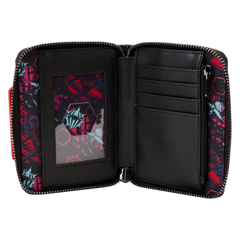 Across the Spider-Verse Lenticular Zip Around Wallet