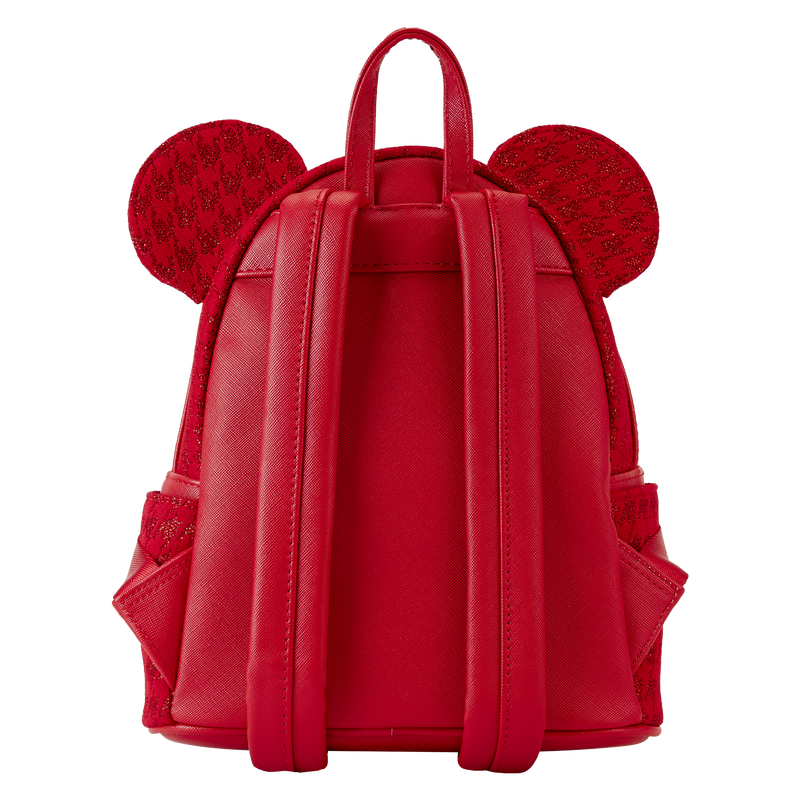 Minnie Mouse Exclusive Red Glitter Tonal Mini Backpack