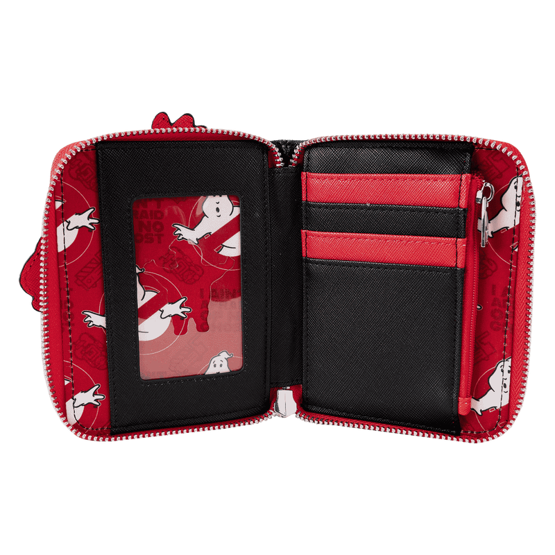 Ghostbusters Glow Logo Zip Around Wallet