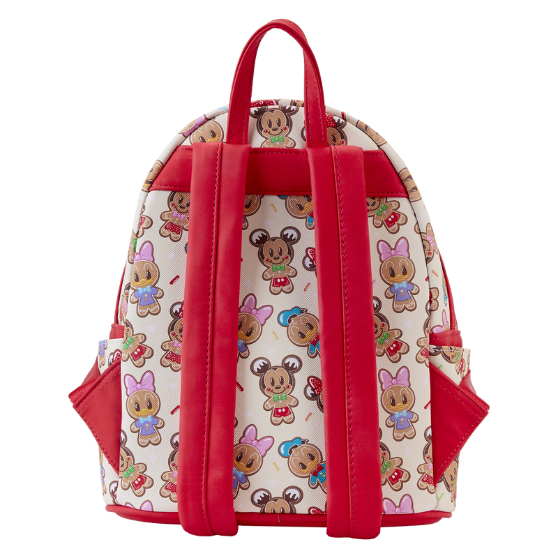 Mickey & Friends Gingerbread Cookie All-Over Print Mini Backpack With Ear Headband