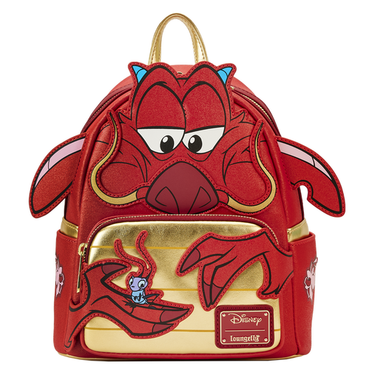 Mulan 25th Anniversary Mushu Glitter Cosplay Mini Backpack