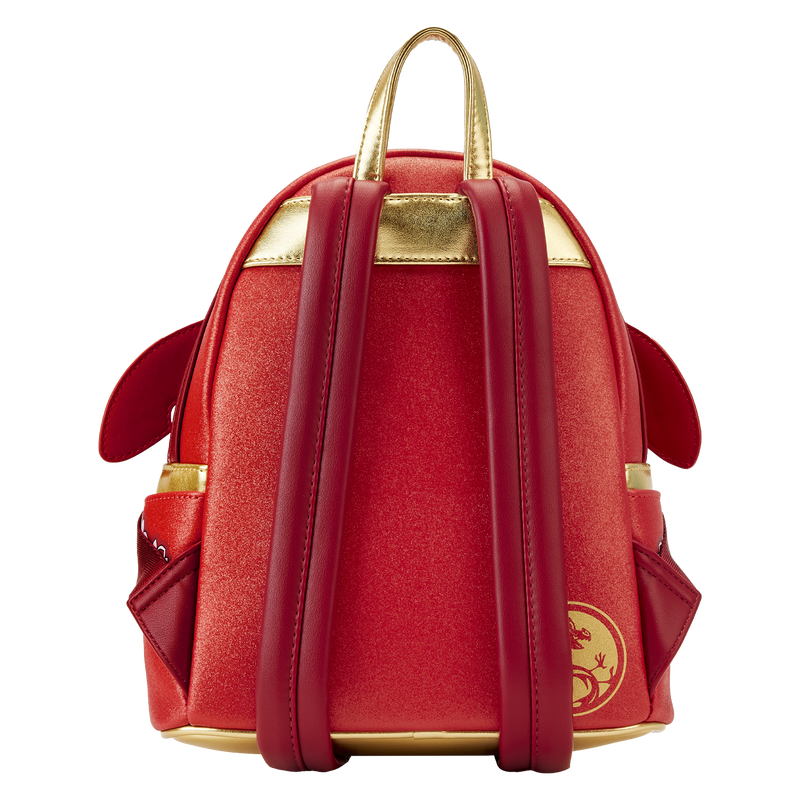 Mulan 25th Anniversary Mushu Glitter Cosplay Mini Backpack