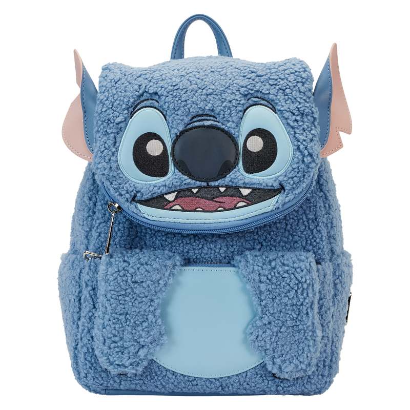 Stitch Plush Sherpa Cosplay Mini Backpack