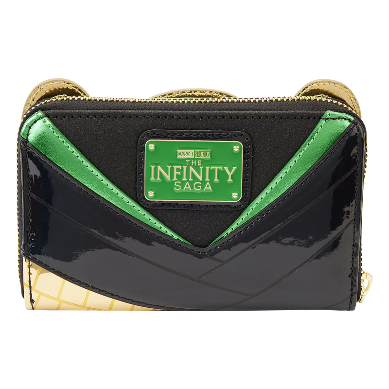 Marvel Metallic Loki Zip Around Wallet