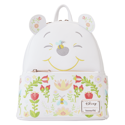 Winnie the Pooh Cosplay Folk Floral Mini Backpack