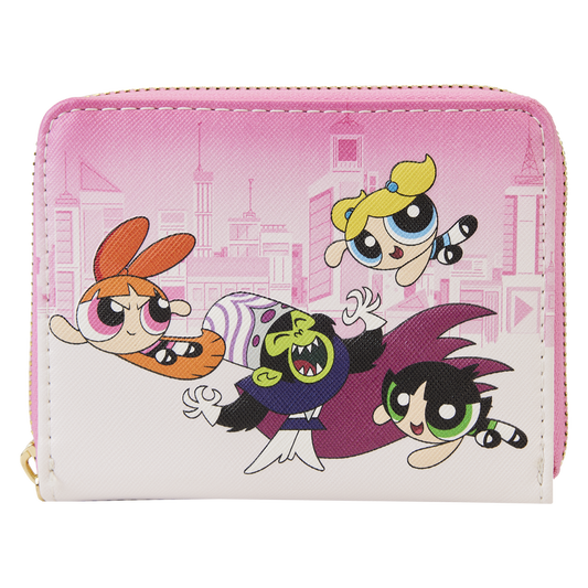 Powerpuff Girls Vs Mojo Jojo Zip Around Wallet