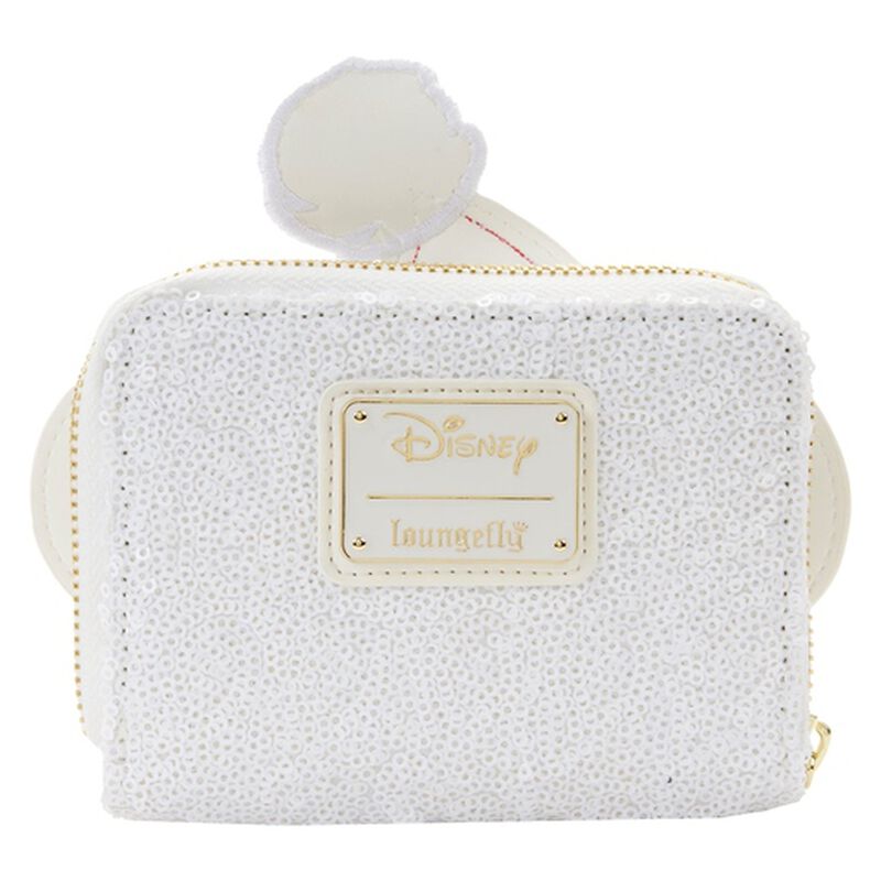 Exclusive - Mickey Mouse Sequin Snowman Zip Around Wallet