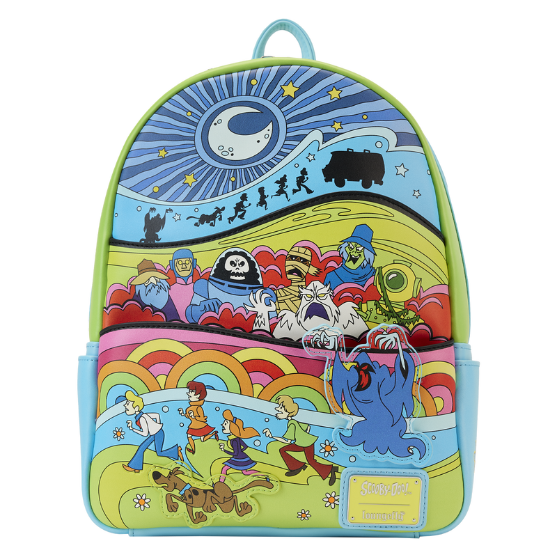 Scooby-Doo Psychedelic Monster Chase Glow Mini Backpack