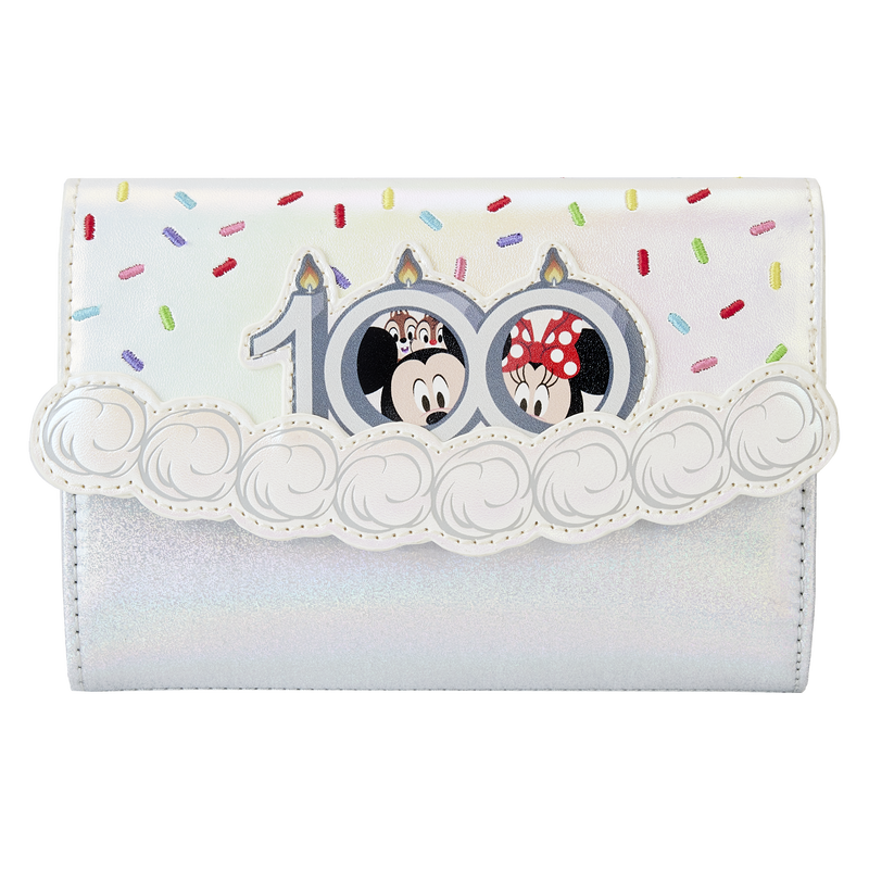 Disney100 Anniversary Celebration Cake Flap Wallet