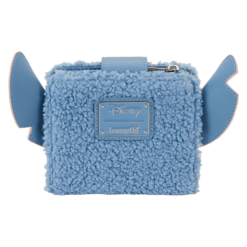 Stitch Plush Sherpa Cosplay Bifold Wallet