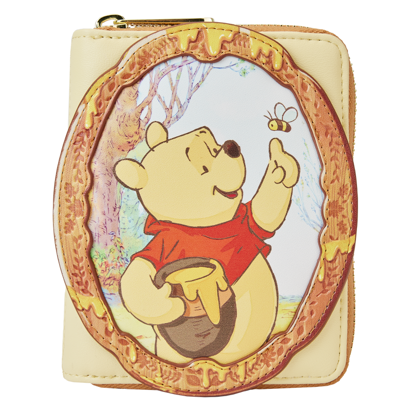 Winnie the Pooh Cameo Zip Around Wallet