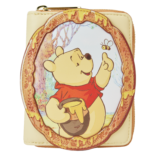 Winnie the Pooh Cameo Zip Around Wallet