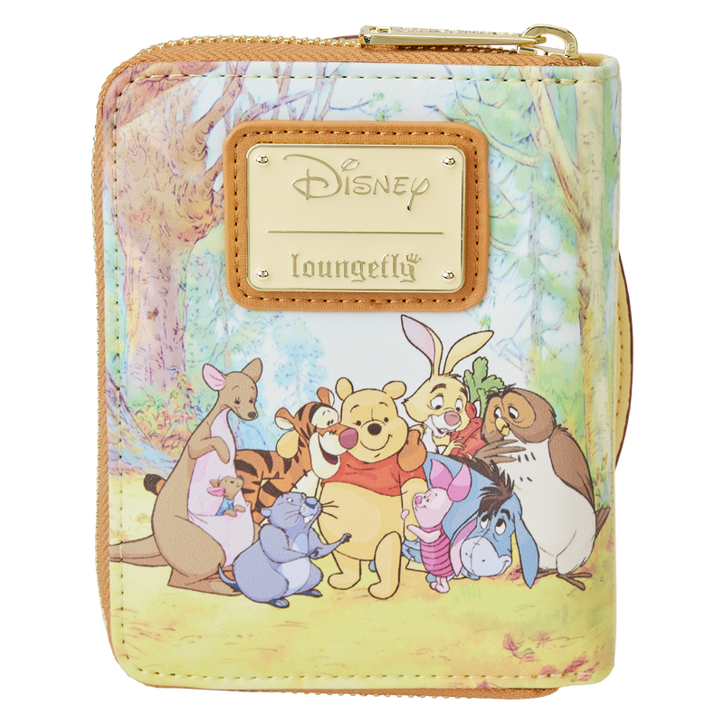 Winnie the Pooh Cameo Zip Around Wallet