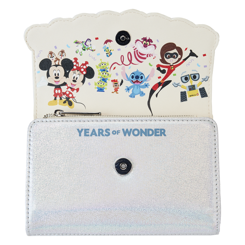 Disney100 Anniversary Celebration Cake Flap Wallet