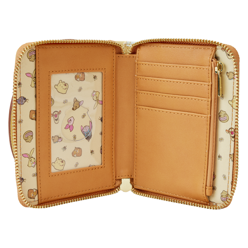 Winnie the Pooh Cameo Zip Around Wallet