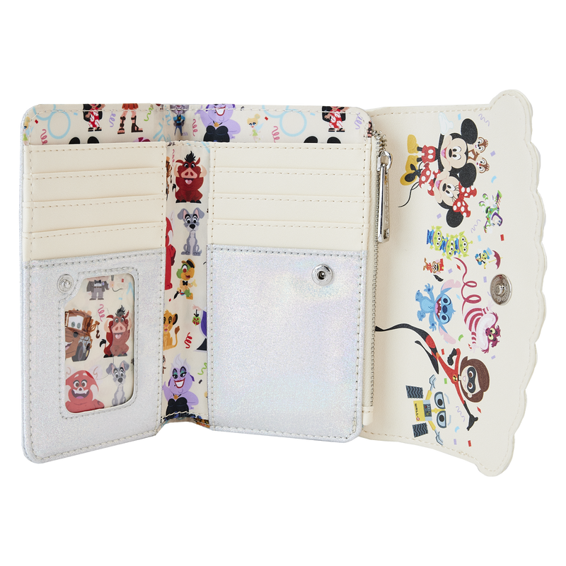 Disney100 Anniversary Celebration Cake Flap Wallet