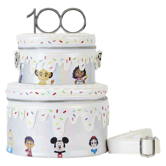 Disney100 Anniversary Celebration Cake Crossbody Bag