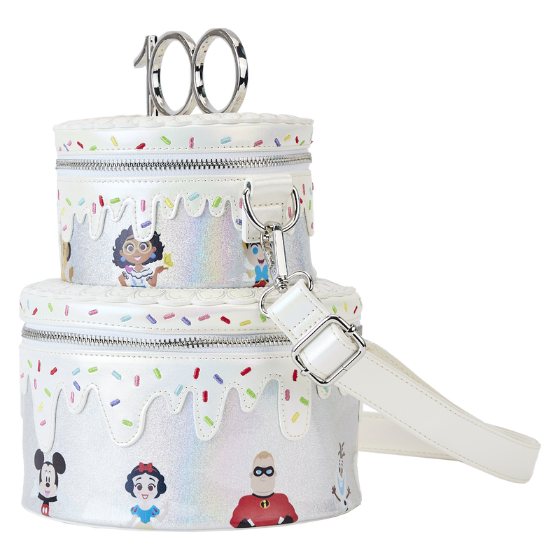 Disney100 Anniversary Celebration Cake Crossbody Bag