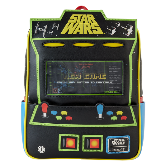 NYCC Limited Edition Star Wars Vintage Video Game Lenticular Mini Backpack