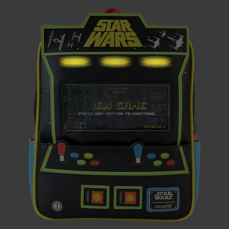 NYCC Limited Edition Star Wars Vintage Video Game Lenticular Mini Backpack