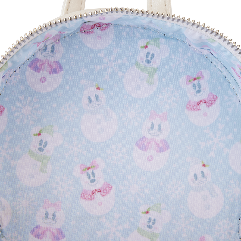 Minnie Mouse Pastel Snowman Mini Backpack