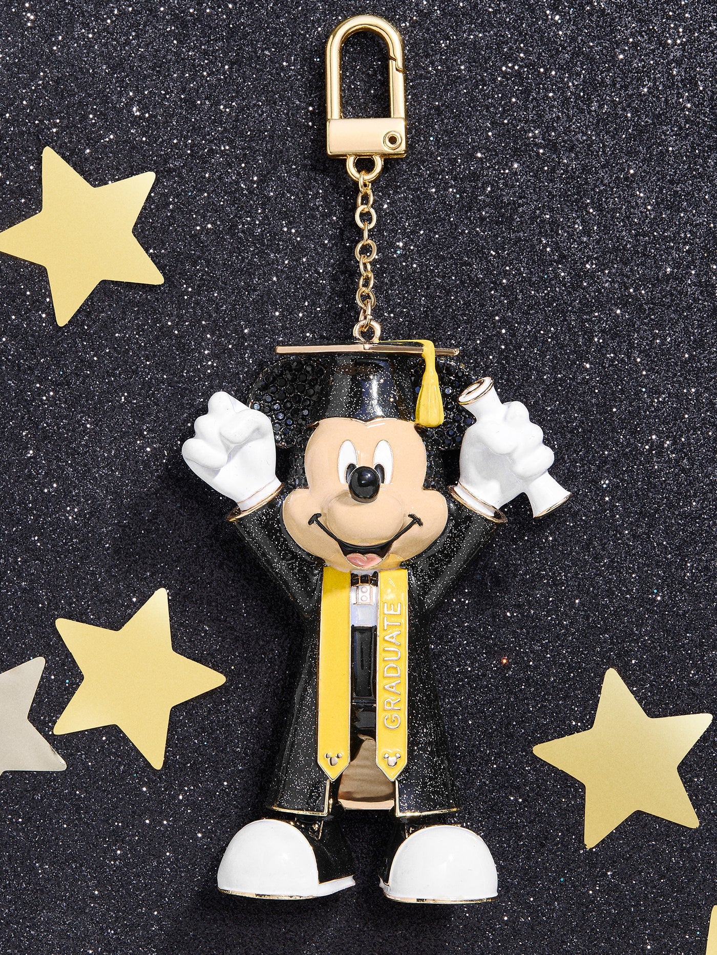 Mickey Mouse Disney Graduation Bag Charm