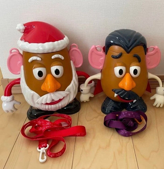 Señor cara de papa Navidad + señor cara de papa Halloween Japón