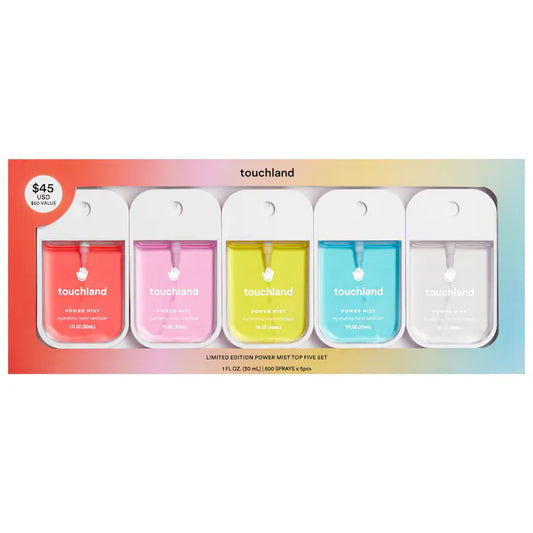 Touchland -Limited Edition Power Mist Top Five Value Set