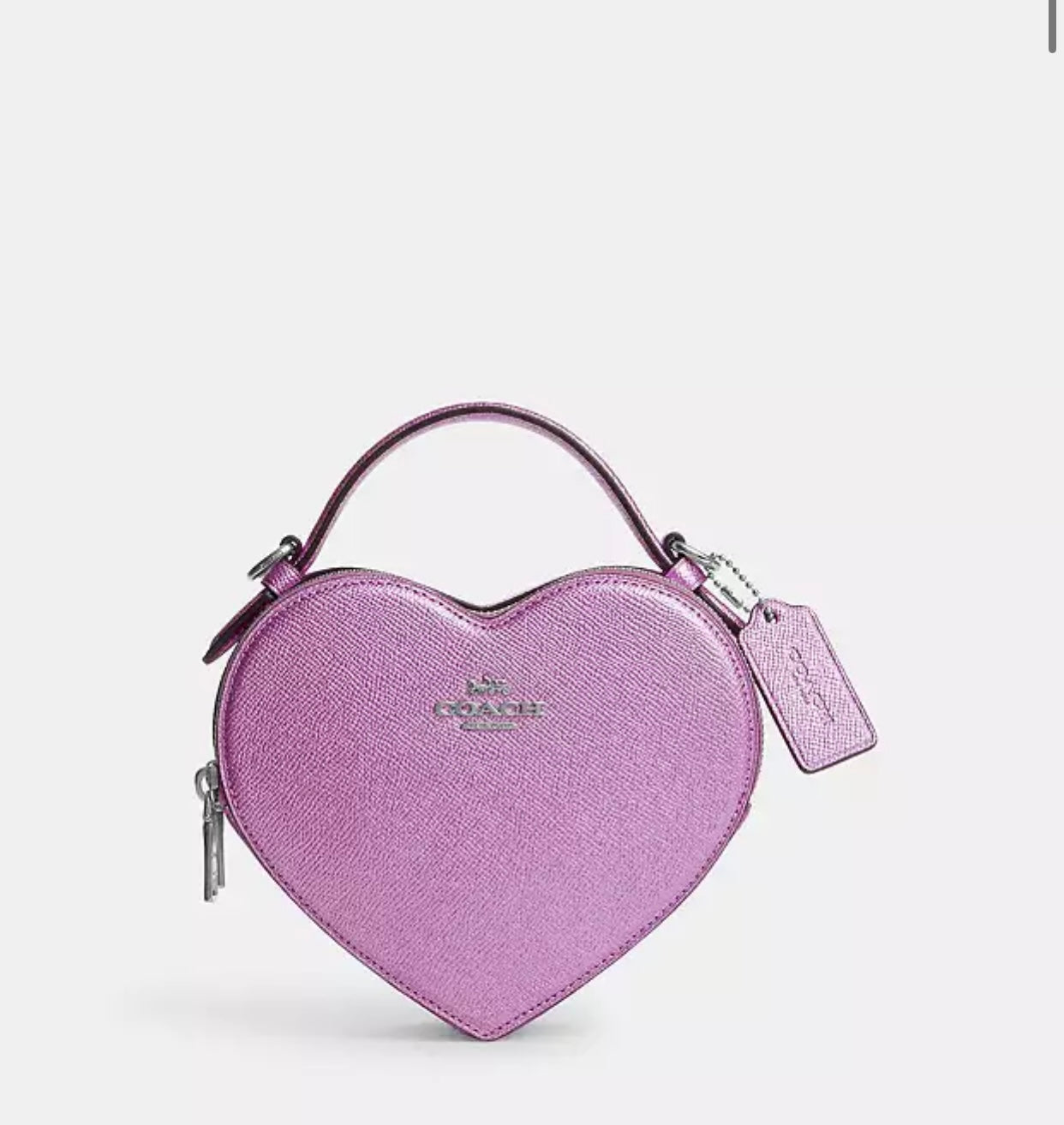 Corazón Coach Heart Crossbody (precio remate hasta agotar existencias)