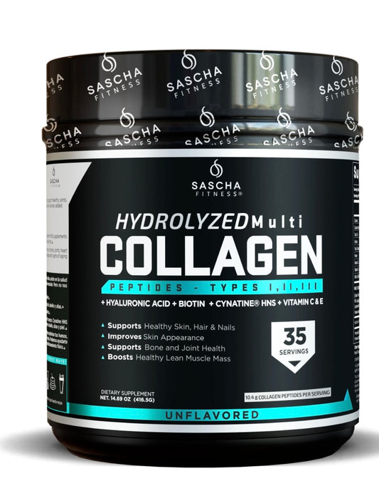 HYDROLYZED MULTI COLLAGEN UNFLAVORED SASCHA