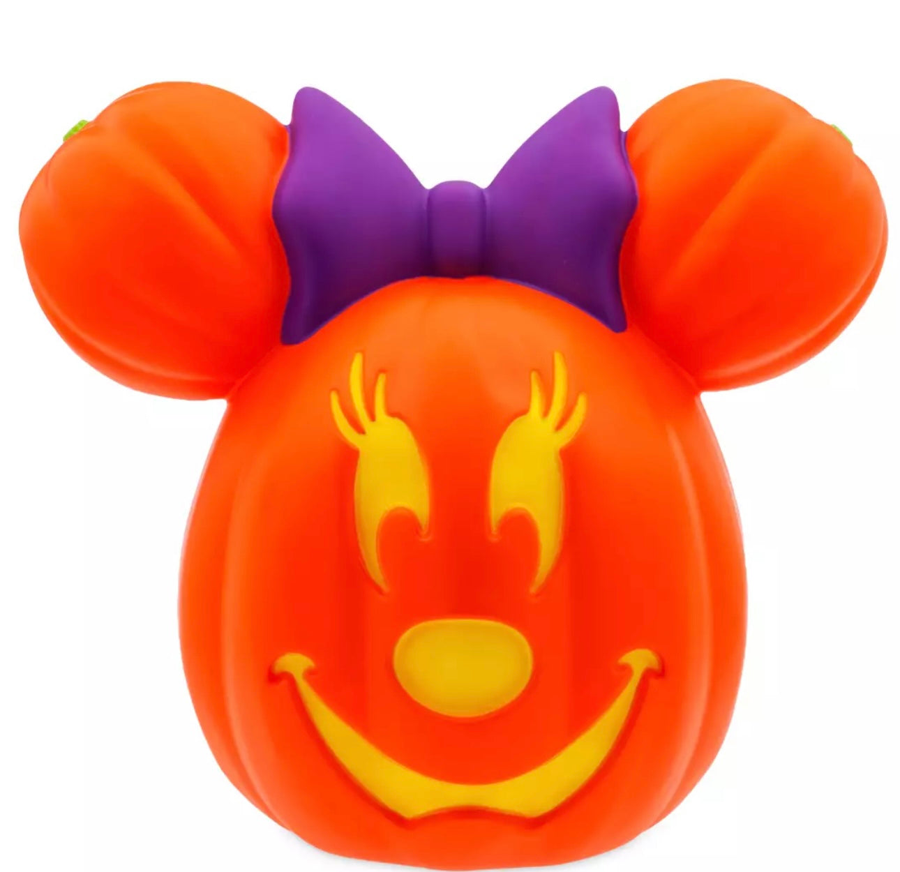 Minnie Mouse Light-Up Jack-o'-Lantern Calabaza Con Luz Minnie