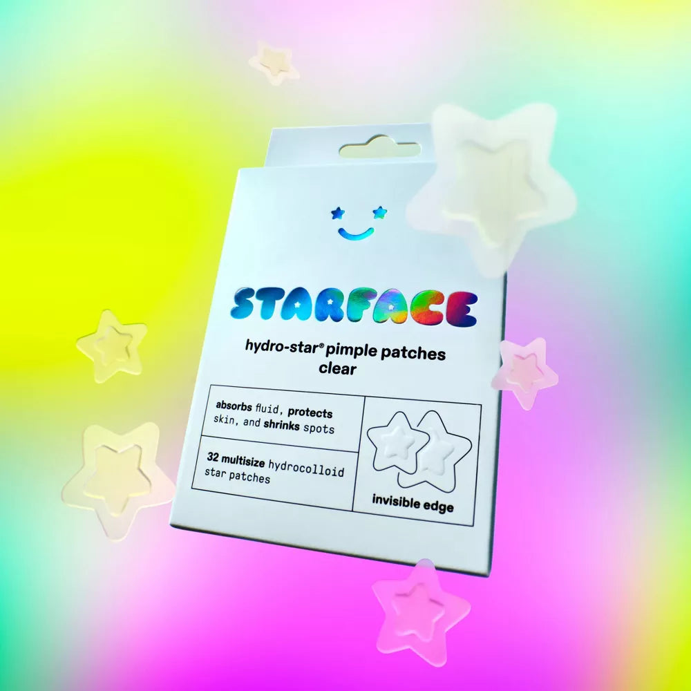 Starface Hydro-Stars Clear Facial Pimple Patch Refill - 32ct