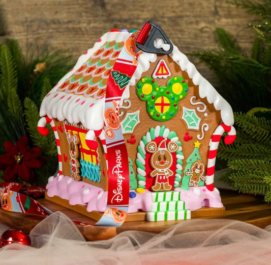 Mickey and Minnie Gingerbread House Bucket