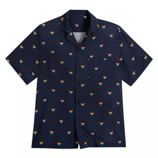 Mickey Mouse Icon Woven Shirt for Adults – Disney Pride Collection