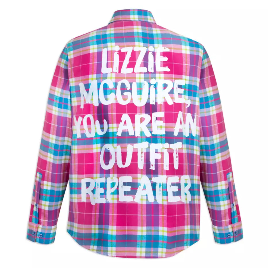 Lizzie McGuire Flannel Shirt for Adults