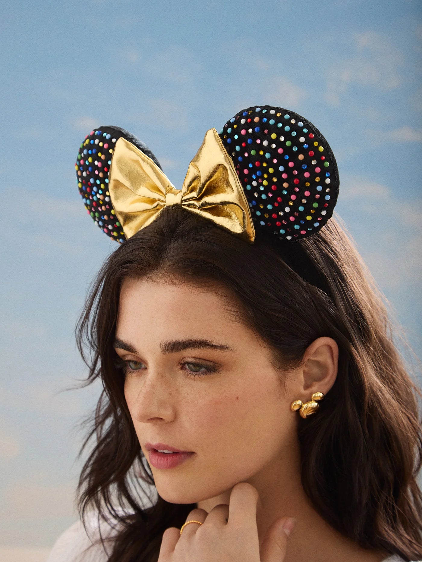 Minnie Mouse  Disney Classic Ears Multicolores- BaubleBar x Disney