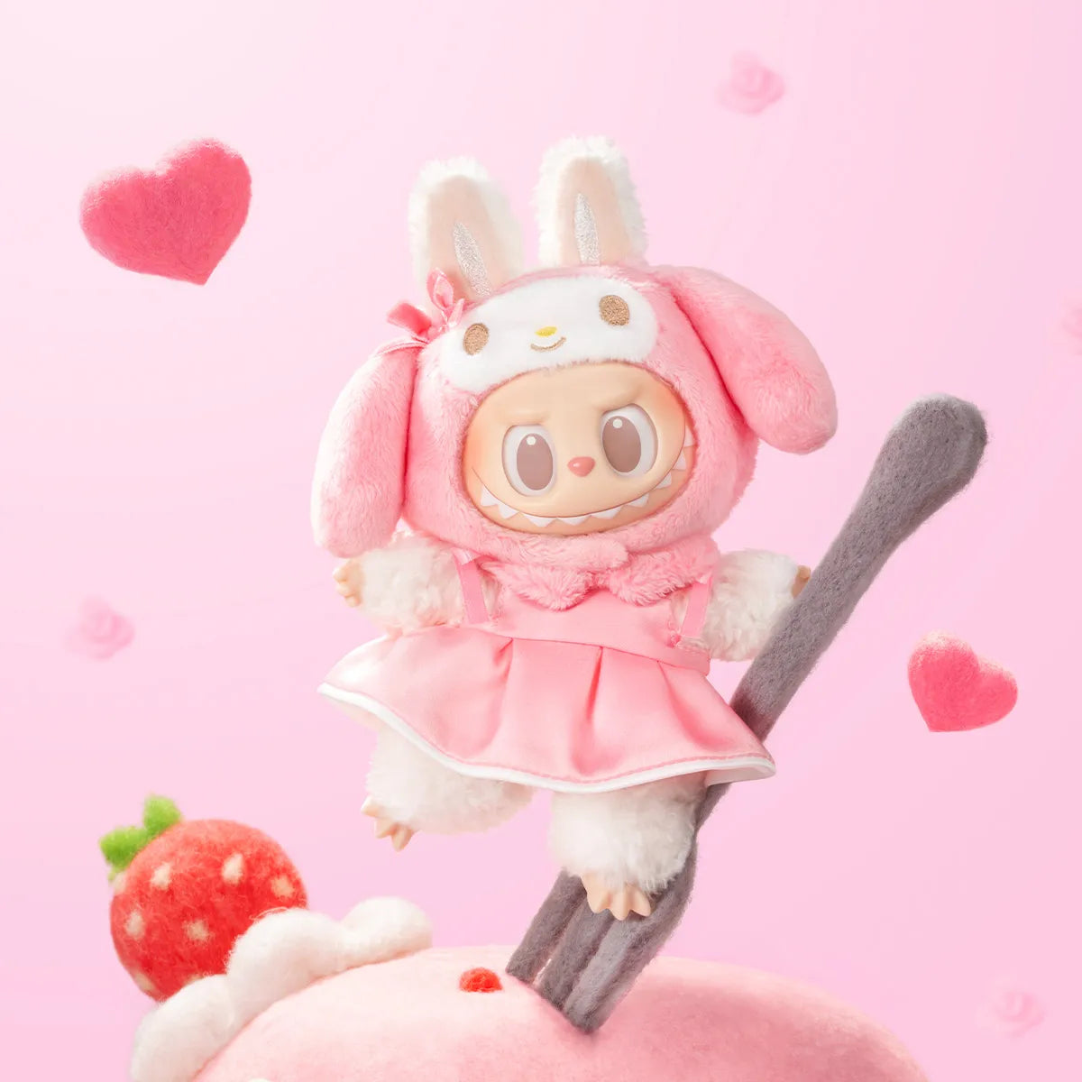 Labubu THE MONSTERS × Hello Kitty and Friends Series-Vinyl Plush Pendant Blind Box
