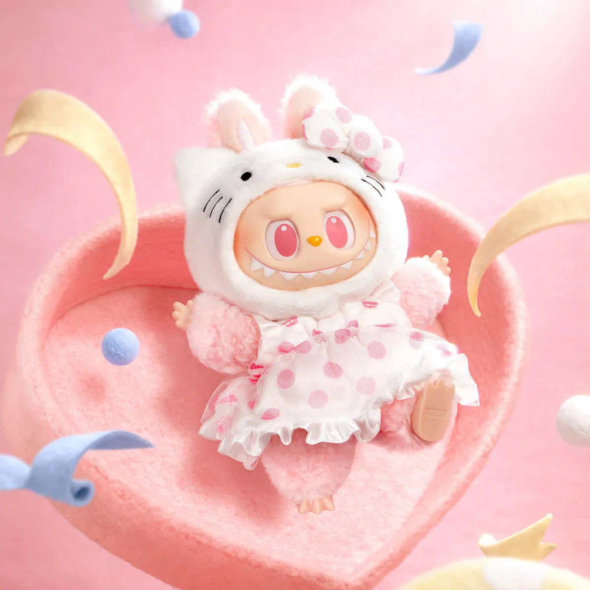 Labubu THE MONSTERS × Hello Kitty and Friends Series-Vinyl Plush Pendant Blind Box