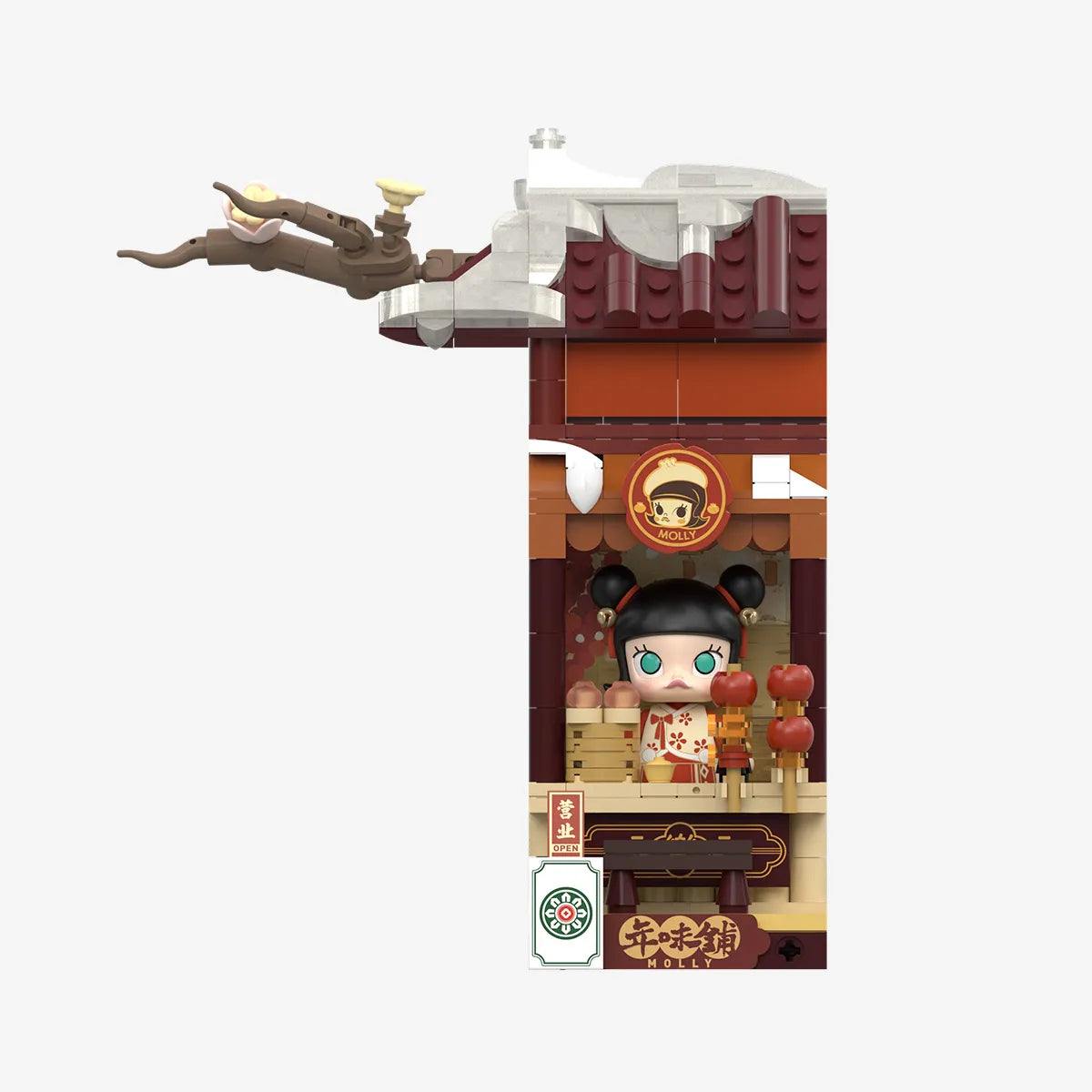 Wealthy Snake's New Year Celebration - Fortunate Hand Series Block Figures Labubu- Caja al Azar