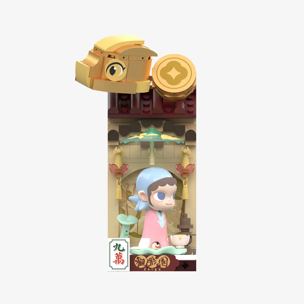 Wealthy Snake's New Year Celebration - Fortunate Hand Series Block Figures Labubu- Caja al Azar