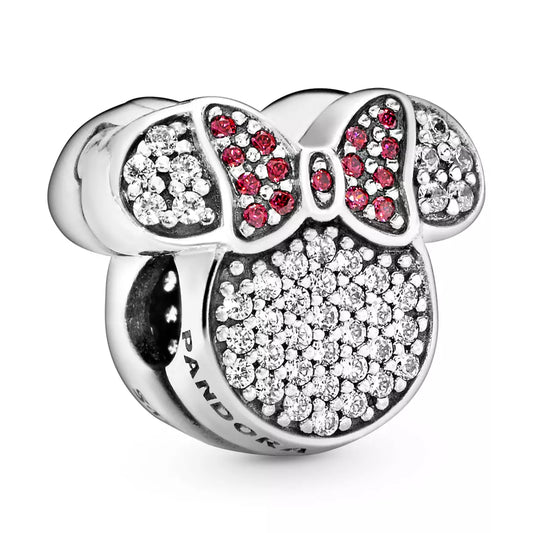 Minnie Mouse Icon Pavé Clip Charm  – Disney Parks