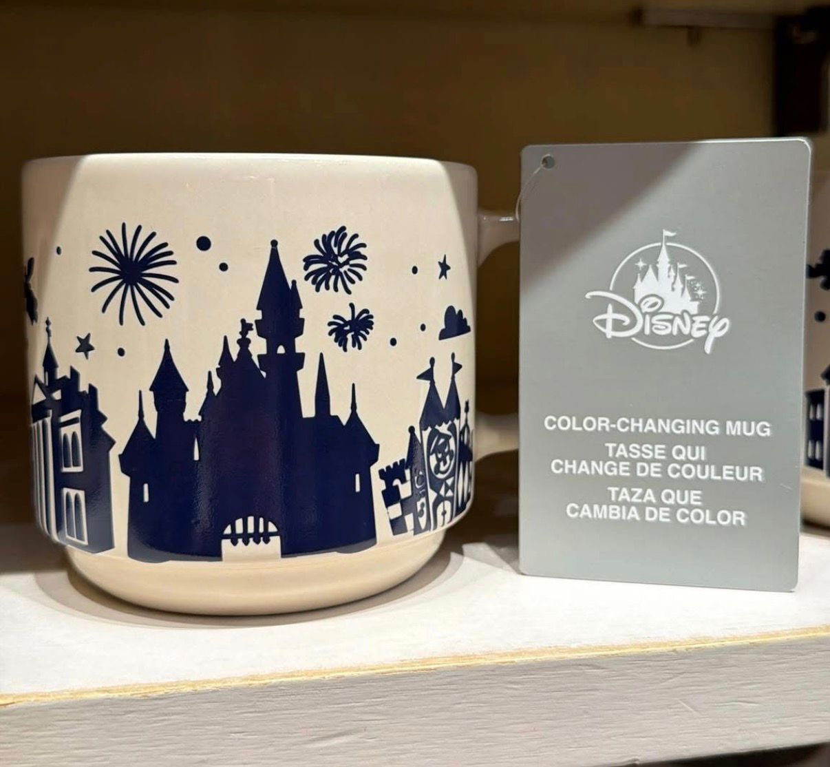 TAZA CAMBIA DE COLOR MAGICA DISNEYLAND