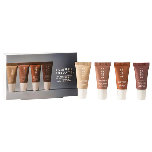 Summer Fridays- The Mini Neutrals Lip Butter Balm Set