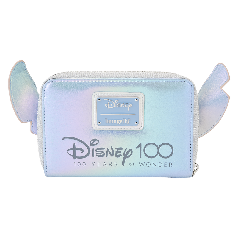 Disney100 Platinum Stitch Cosplay Zip Around Wallet