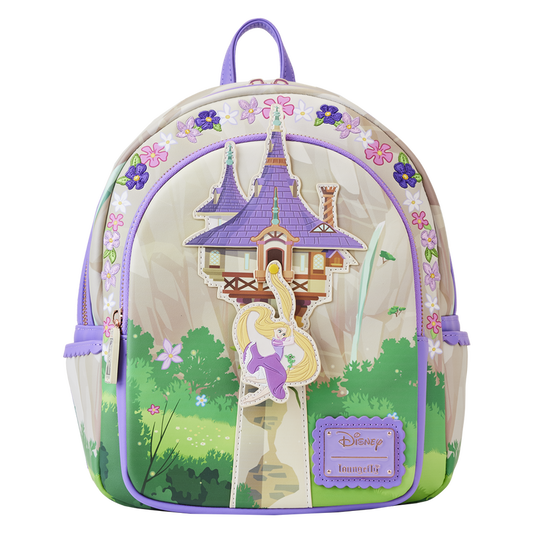 Tangled Rapunzel Swinging from the Tower Mini Backpack NEW