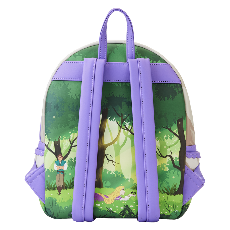 Tangled Rapunzel Swinging from the Tower Mini Backpack NEW