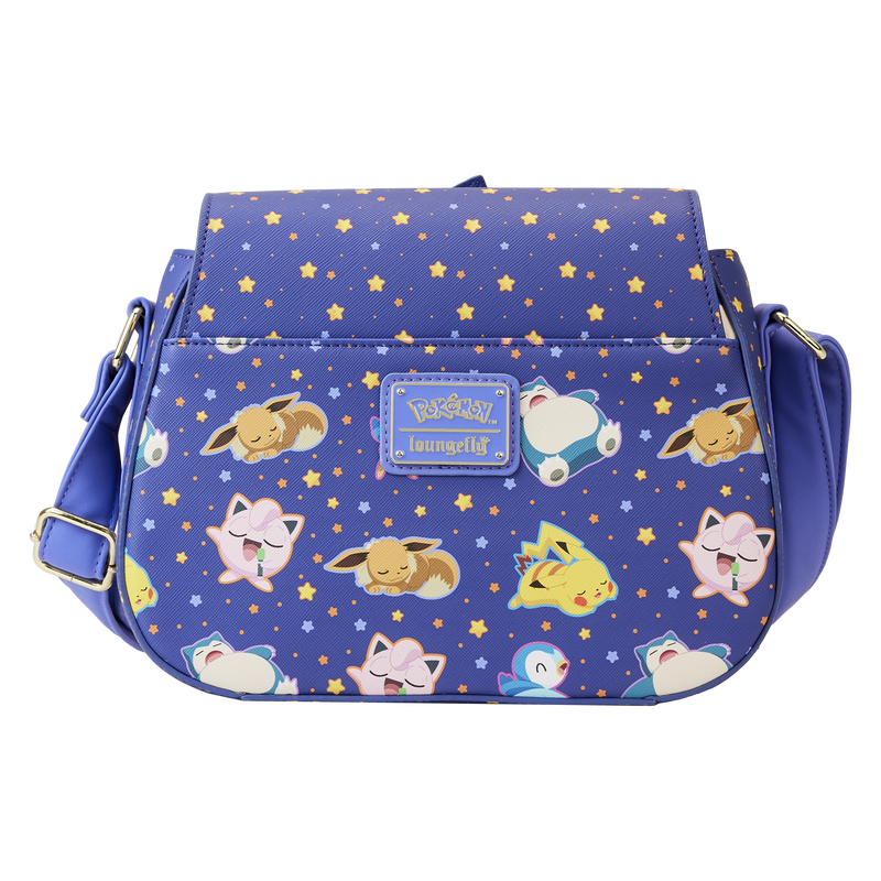 Sleeping Pikachu and Friends Crossbody Bag